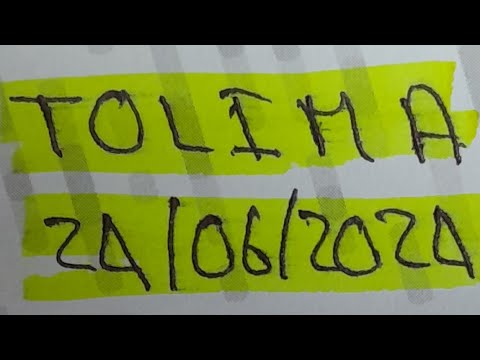 24 de junio de 2024  Pronósticos Chances y Loterías  #loteriadeltolima #lottery #numerosdelasuerte