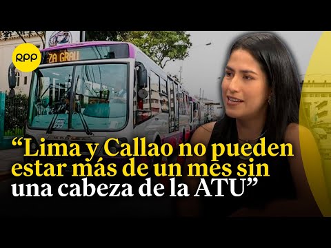MTC impulsará ante el Congreso solución definitiva para el transporte en Lima