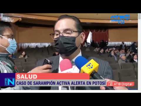 Tarija y Potosí activan la alerta por casos positivos de sarampión