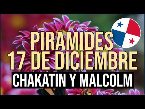 Pirámide Lotería de Panamá Domingo 17 de Diciembre 2023  - Pirámide de Chakatin y Malcolm Ramos
