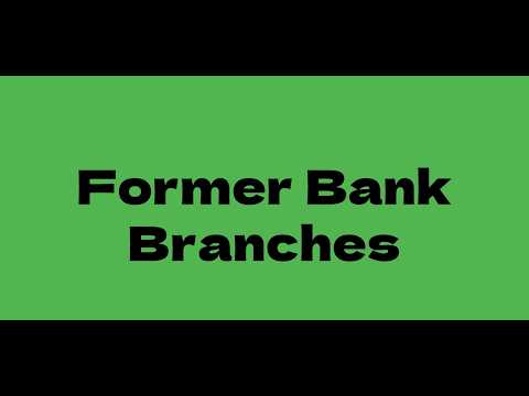 Former Bank Branches Auction July 6 - 8, 2026