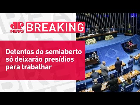 Deputados aprovam projeto que acaba com “saidinha” de presos | BREAKING NEWS