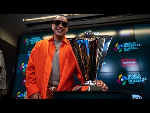 Se emociona Daddy Yankee al ser nombrado embajador global del Clásico Mundial de Béisbol