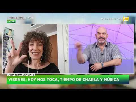 Julia Zenko presenta su primer show vía live streaming en 12 de Septiembre en Hoy Nos Toca