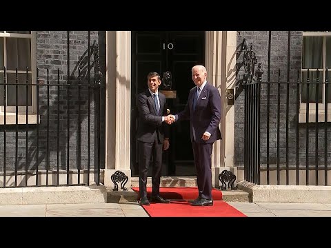 Joe Biden rencontre Rishi Sunak au 10 Downing Street | AFP Images
