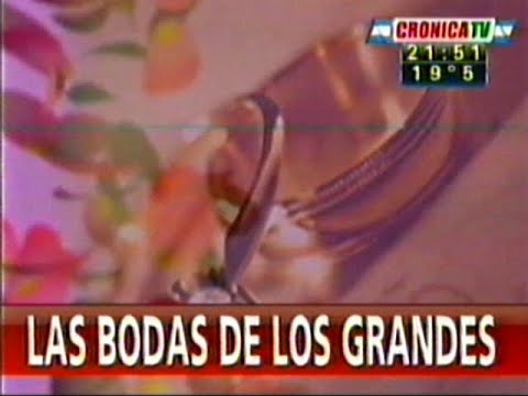 DiFilm - La boda de los grandes - Crónica TV