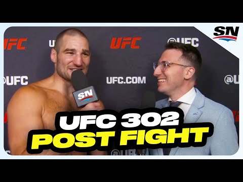 UFC 302 Post-Fight Exclusives - Sean Strickland Kevin Holland And More