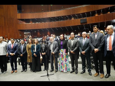 Toma de protesta  a Jorge Eduardo Navarrete como vocal de la Junta de Gobierno del IPAB