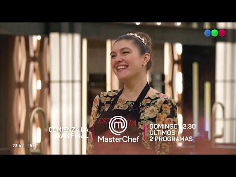 MasterChef - ESTEFANÍA - LA GRAN FINAL - Telefe PROMO