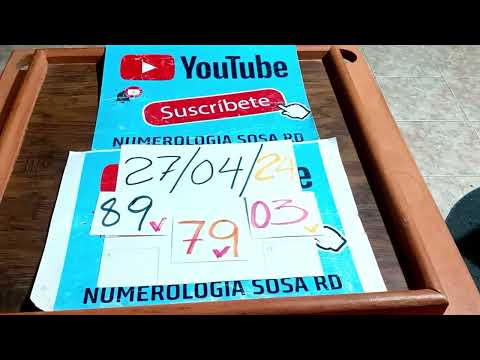 Numerologia Sosa RD:27/04/24 Para Todas las Loterías ojo #79 (Video Oficial) #youtubeshorts