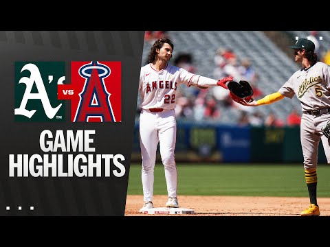 As vs. Angels Game Highlights (9/7/25) | MLB Highlights