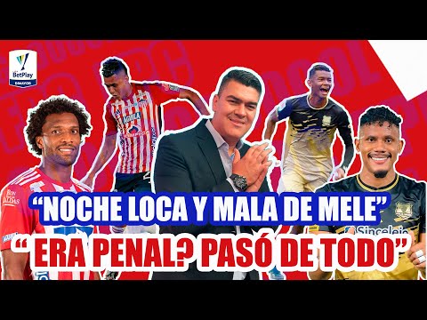 JUNIOR 3 ÁGUILAS 4 NOCHE LOCA Y MALA DE MELE. ERA PENAL? PASÓ DE TODO, PARTIDO DE PREMIER EN FPC