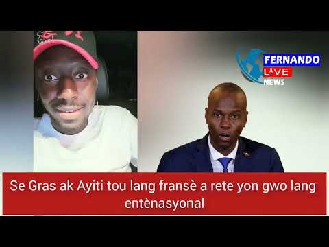 Nou tande koze La France ak Haiti a