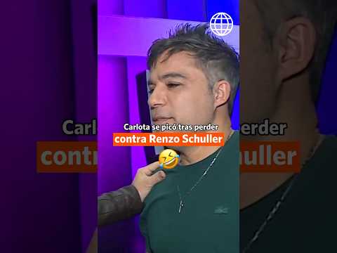 MÁS ESPECTÁCULOS | Carlota se picó con Renzo Schuller tras perder | #shorts