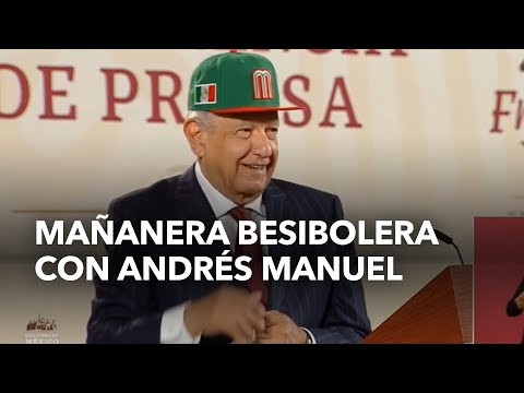 AMLO pone beisbol en la mañanera, recuerda a Fernando Valenzuela