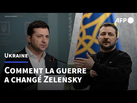 Ukraine: comment la guerre a changé le président Zelensky | AFP