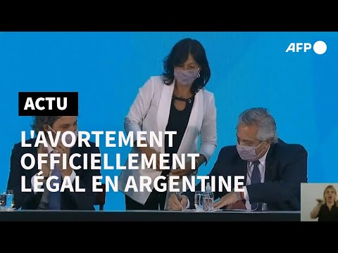 L'avortement est devenu légal en Argentine | AFP