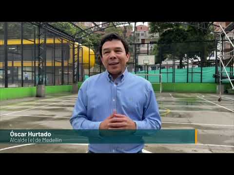 El alcalde de Medellín realizó un recorrido por las obras de mejora en la Comuna 9 - Telemedellín