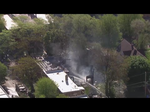 Firefighters battle fire on South Side