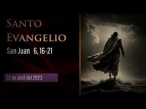 Evangelio del 22 de abril del 2023 según San Juan 6, 16-21