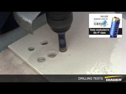 DIAGER DRILLING TESTS