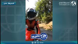 حادث مروع لمتسابق