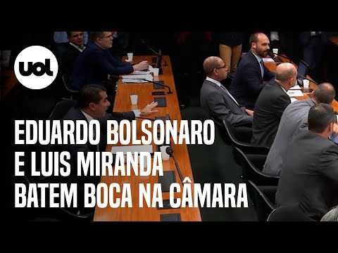 Eduardo Bolsonaro chama Luis Miranda de 'estelionatário'