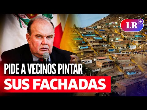 Rafael López Aliaga PIDE PINTAR FACHADAS para VIVIR en LUGARES BONITOS | #LR