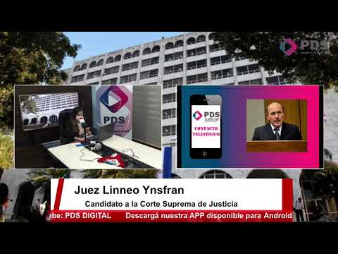 Entrevista - Juez Linneo Ynsfrán - Candidato a la Corte Suprema de Justicia
