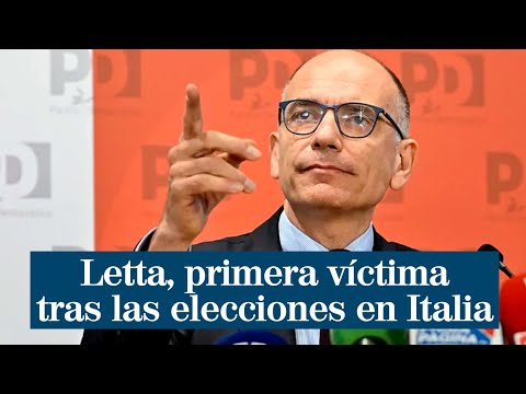 Enrico Letta anuncia que no se volverá a presentar como líder del Partido Demócrata en Italia