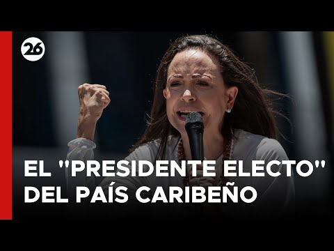 VENEZUELA | María Corina Machado pide al mundo reconocer a González Urrutia como presidente electo