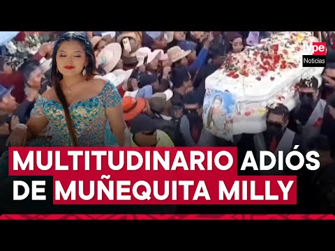 Muñequita Milly: miles de personas asistieron a entierro de cantante en Juliaca y pidieron justicia