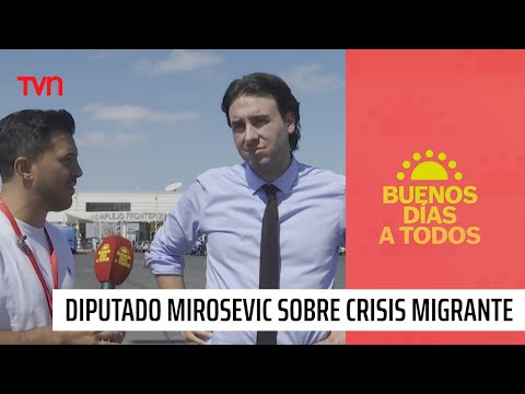 Diputado Mirosevic evalúa la crisis humanitaria en la frontera con Perú | Buenos días a todos