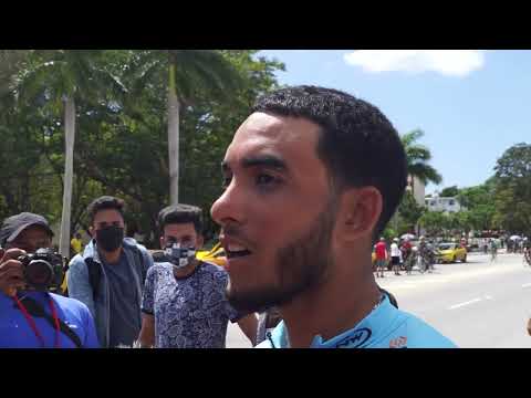 Granmense Luis Ramírez gana tercera etapa de la Vuelta Ciclistica a Cuba Zona Oriental.