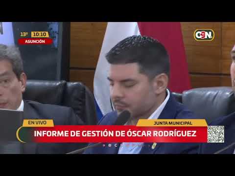 Revisión de cuentas e informe de Gestión de Óscar Rodríguez