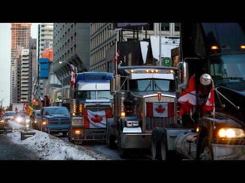 Ottawa fuera de control: estado de emergencia por protestas contra restricciones sanitarias