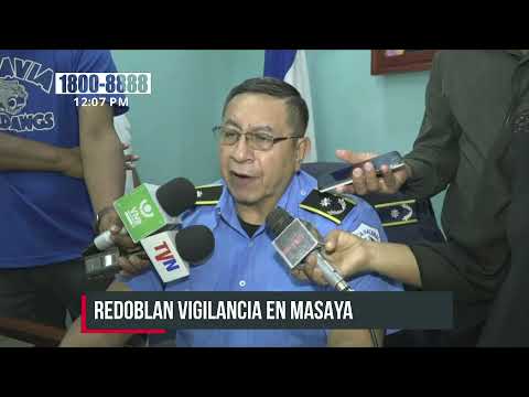 Policía en Masaya detiene a 17 sujetos por delitos de peligrosidad - Nicaragua