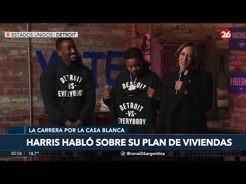 EEUU | Kamala Harris habló de su plan de viviendas