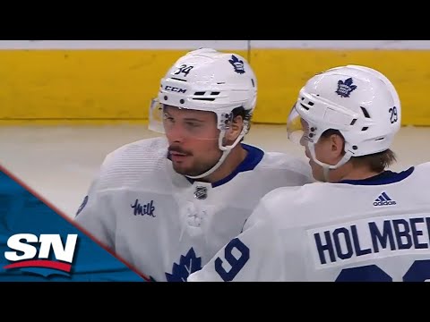 Auston Matthews Tips One Home For His 10th Goal In Five Games