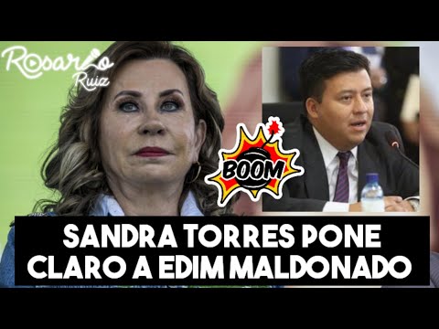 Sandra Torres expulsa al diputado Adim Maldonado del partido UNE por traición