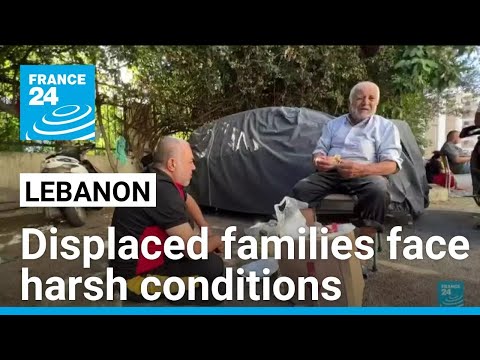 Displaced Lebanese families face harsh conditions • FRANCE 24 English