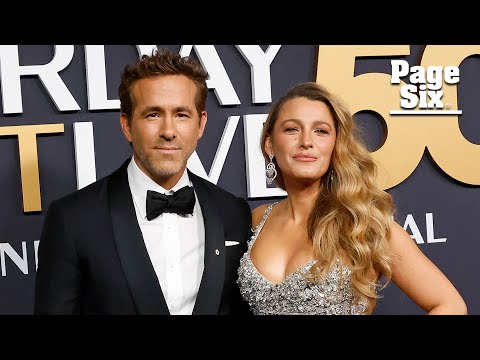 Blake Lively Lively joins husband Ryan Reynolds for 'SNL50' red carpet