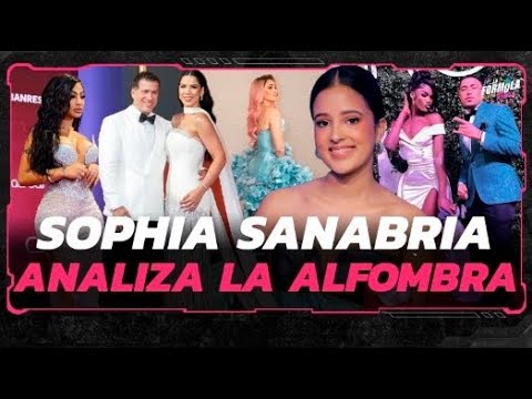 Sophia Sanabria dice lo mejor y lo peor de la Alfombra Roja