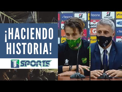 Esto DIJERON Unsain y Hernán Crespo del HISTÓRICO TRIUNFO de Defensa y Justicia ante Olimpia