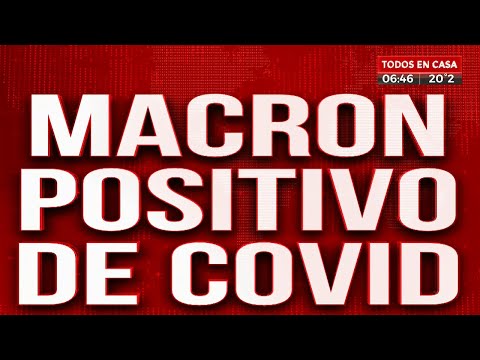 El presidente francés dio positivo de coronavirus