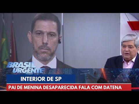 Delegado-geral da Polícia Civil fala ao vivo com Datena | Brasil Urgente