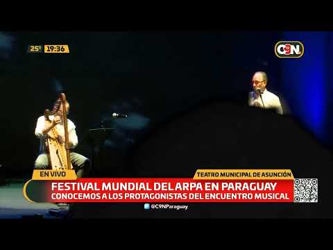 Festival mundial del arpa en Paraguay