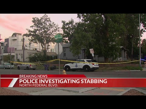 1 person stabbed in Denver Sunday night