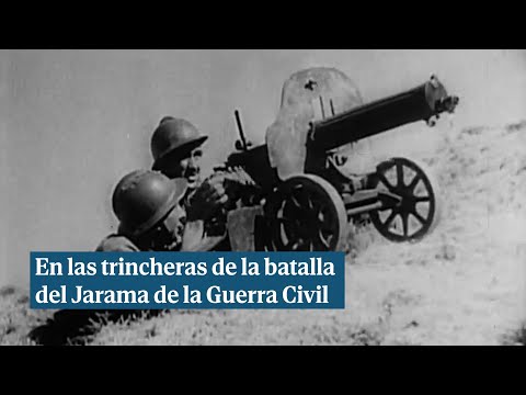 En las trincheras de la batalla del Jarama