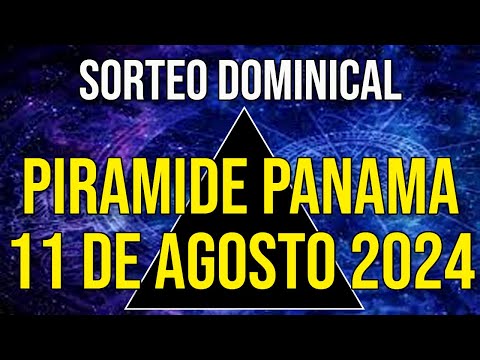 Pirámide Loteria Panamá para el Domingo 11 de Agosto 2024 Lotería de Panamá